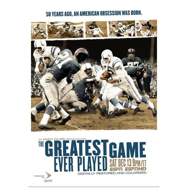 Shop The Greatest Game Ever Played Movie Poster Poster Print Free Shipping On Orders Over 45 Overstock 24136002