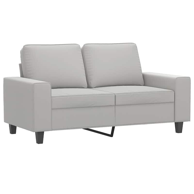 vidaXL Sofa Chair Accent Upholstered Chair for Living Room Microfiber Fabric