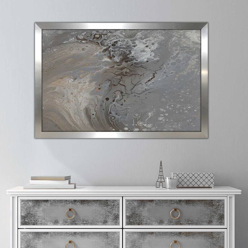 "Modern Flow I (Horizontal)" Print on Acrylic