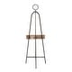 preview thumbnail 7 of 24, Black Iron Metal Modern Industrial Art Portrait Display Floor Easel