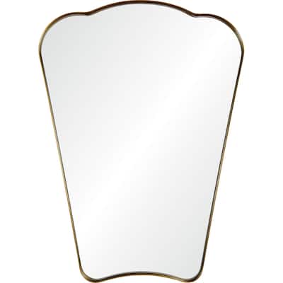Renwil Indah Framed Antique Brass Mirror - Large