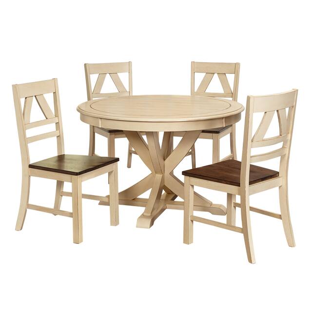 Simple Living Vintner Country Style Dining Set