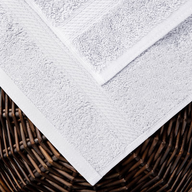 Superior Egyptian Cotton Heavyweight Solid Plush Towel Set