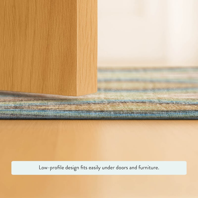 Machine Washable Indoor/ Outdoor Global Chennai Chantille Rug