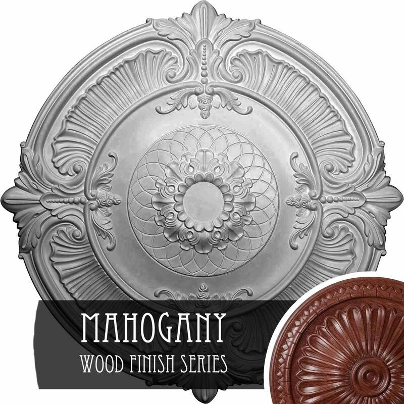 39 1/2"OD x 2 1/2"P Attica Ceiling Medallion