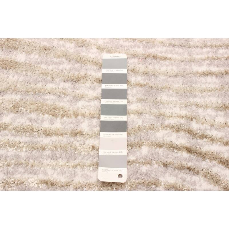 ECARPETGALLERY Machine Woven Kamala Ivory Area Rug