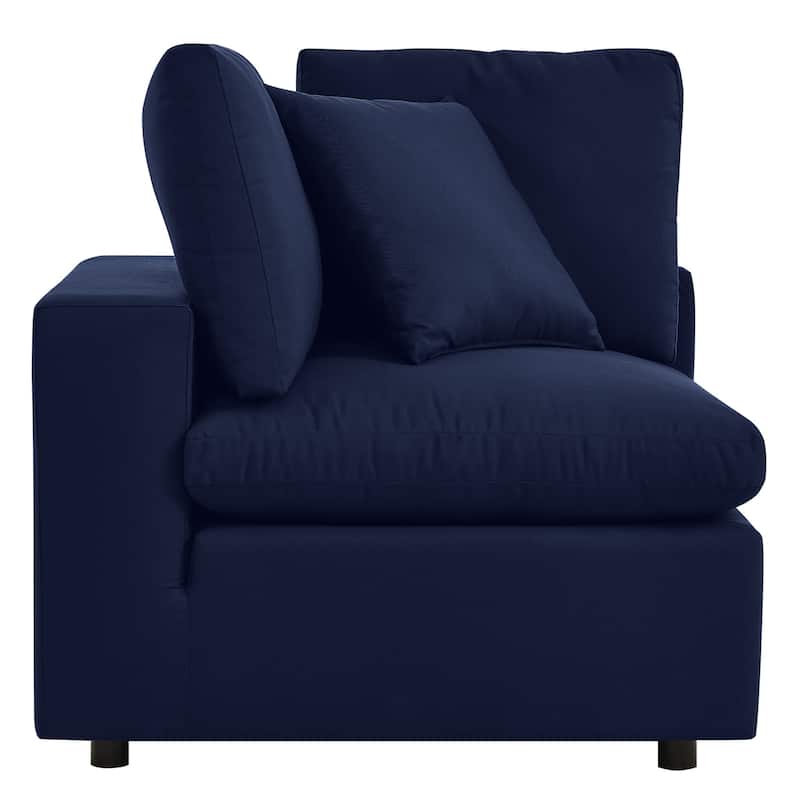 Commix 5-Piece Sunbrella® Outdoor Patio L-Shape Sectional Sofa