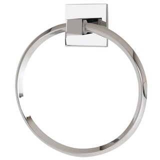 Alno Contemporary II 6 Inch Wall Mounted Towel Ring
