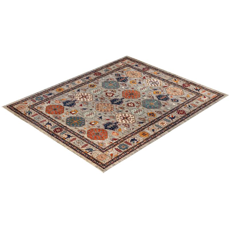 Serapi One-of-a-Kind Hand-Knotted Area Rug - Brown - 8' 0" x 10' 0"