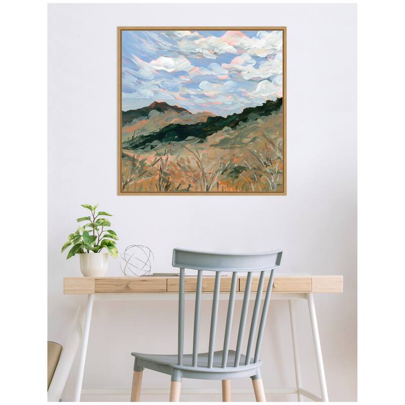 Kate and Laurel Arkasas by Emily Kenney Framed Canvas Wall Art Print