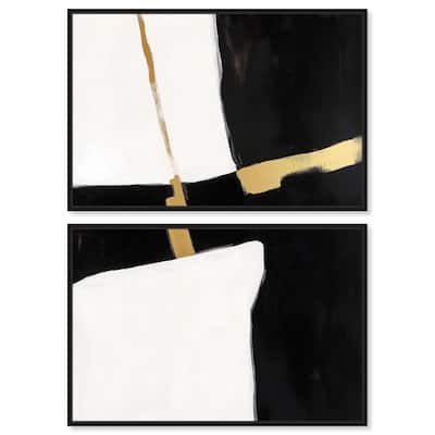 Urban Grid II Canvas Set of 2 by Art Remedy