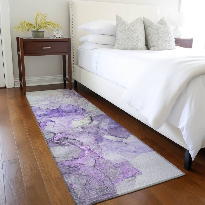Almisi Artistic Abstract Weather Resistant Versatile Elegance Outdoor Rug