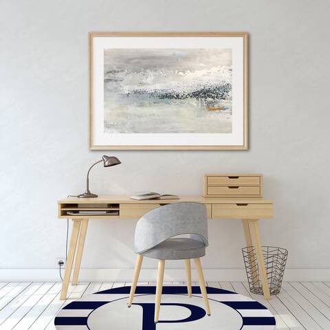 MONO NAVY STRIPED P Office Mat By Kavka Designs