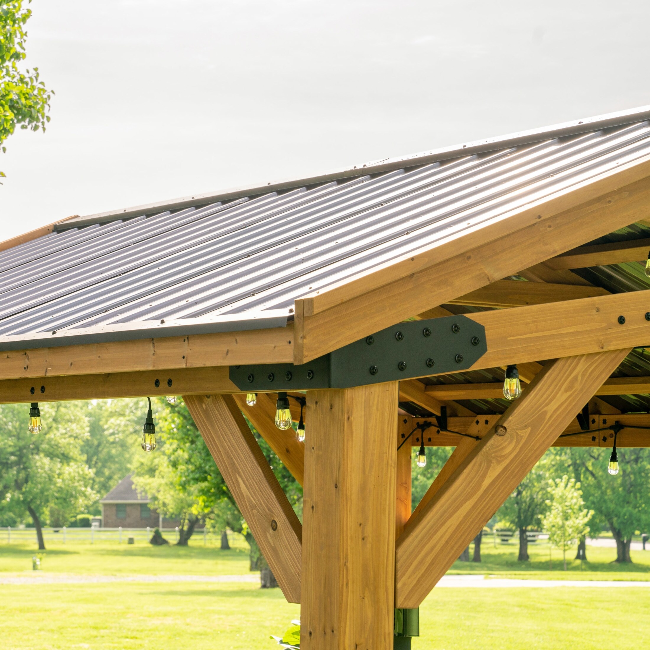 Backyard Discovery Norwood 10x10' Cedar Wood Gazebo with