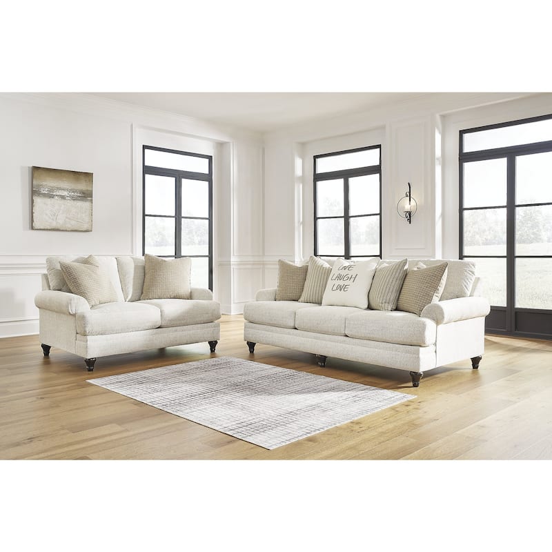 Signature Design by Ashley Valerani Beige 2-Piece Upholstery Package - 89"W x 44"D x 40"H