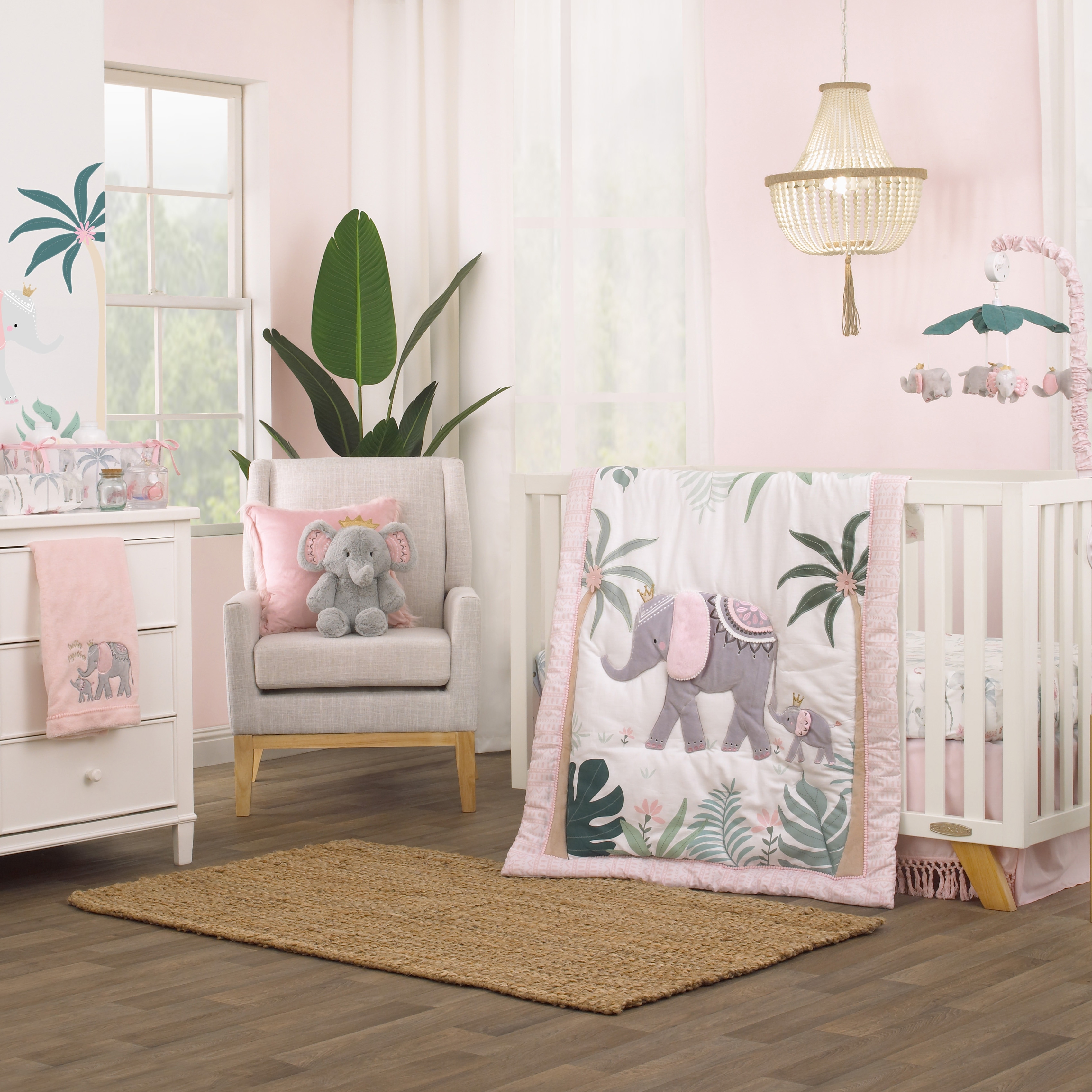 Sweet Forest Friends 4 Piece Crib Bedding Set Bed Bath Beyond 28056266