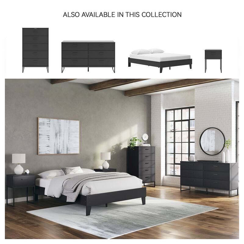 Signature Design by Ashley Socalle Platform Bed