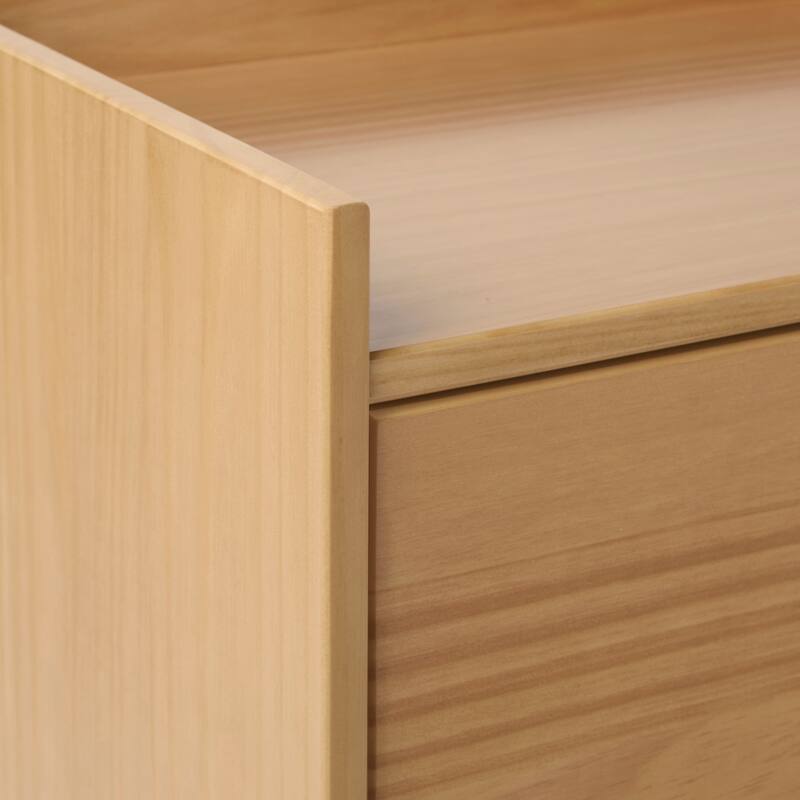Middlebrook Designs Mid-Century 2-Drawer Solid Wood Nightstand