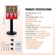preview thumbnail 9 of 19, VEVOR Commercial Vending Machine, Triple Compartment Candy Dispenser with Iron Stand, Gumball and Candy Machine