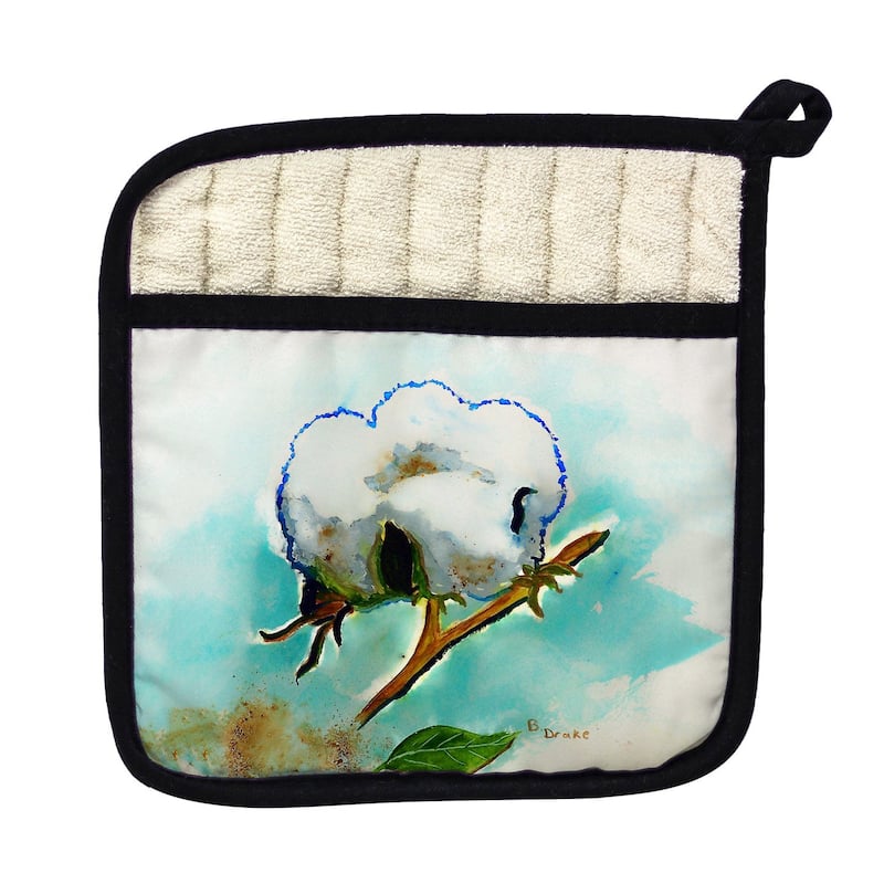 Cottonball Pot Holder - 9x9
