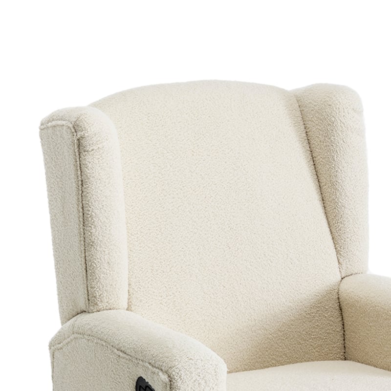 UIXE Upholstered Modern Swivel Glider Rocker Recliner