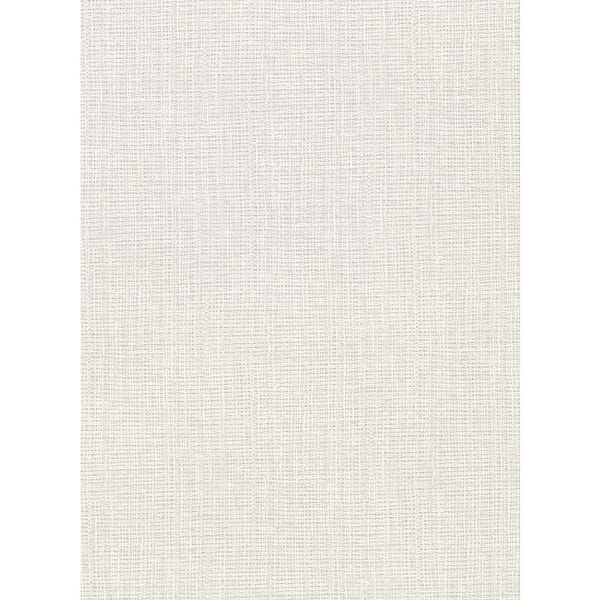 Warner Claremont Light Grey Faux Grasscloth Wallpaper On Sale Bed