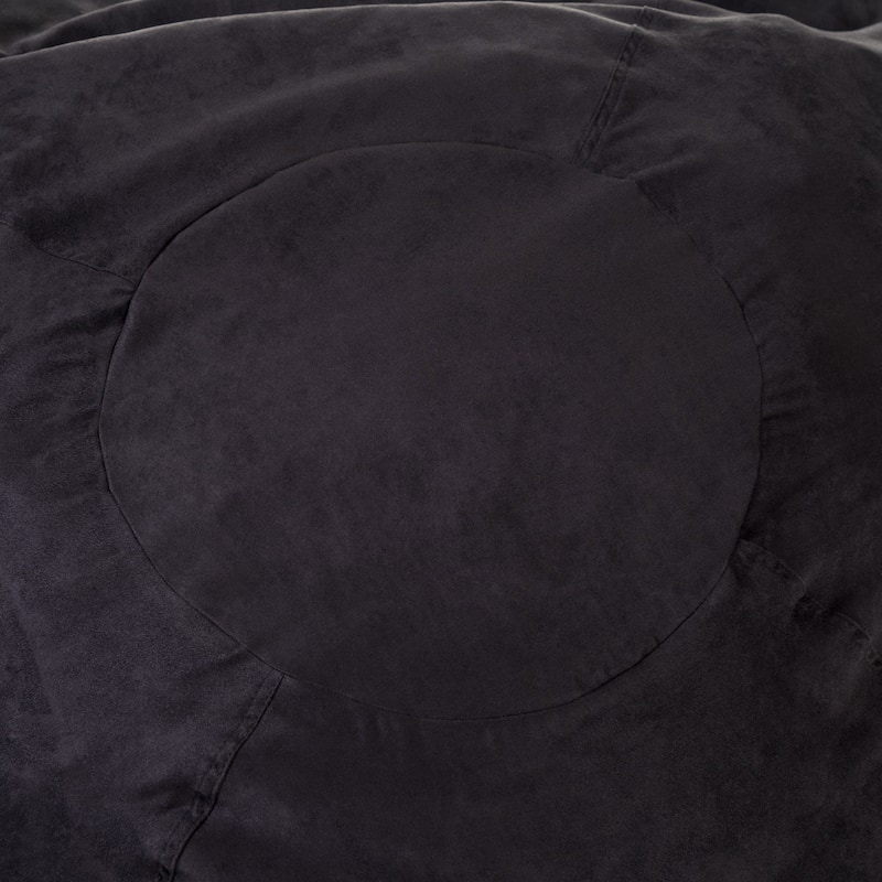 Madison Faux Suede 5-foot Beanbag Chair by Christopher Knight Home