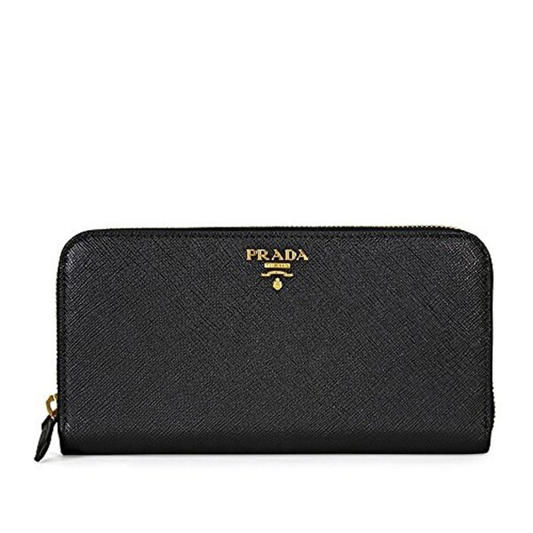 Prada Womens Saffiano Black