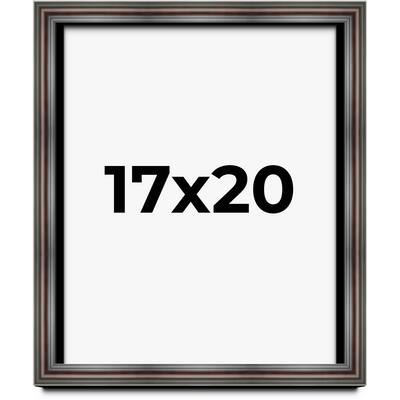 17x20 Shadow Box Frame Brown Cherry | 2.625 Inches Deep Pine Wood