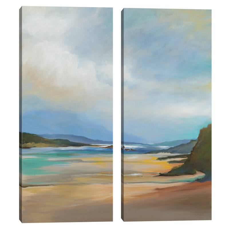 Paradise Cove A, B by Liz Jardine Canvas Art Prints