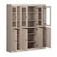 preview thumbnail 9 of 145, Palace Imports 100% Solid Wood Pantry Cabinet, Adjustable Shelves, 65" Wide, 71.5" Tall - 65" x 71.5"