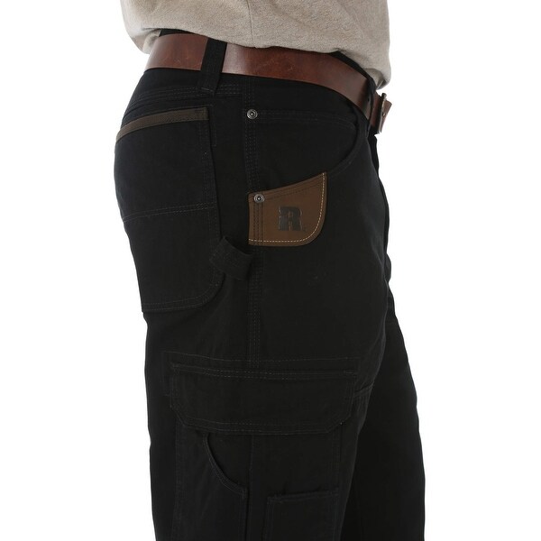 wrangler black work pants