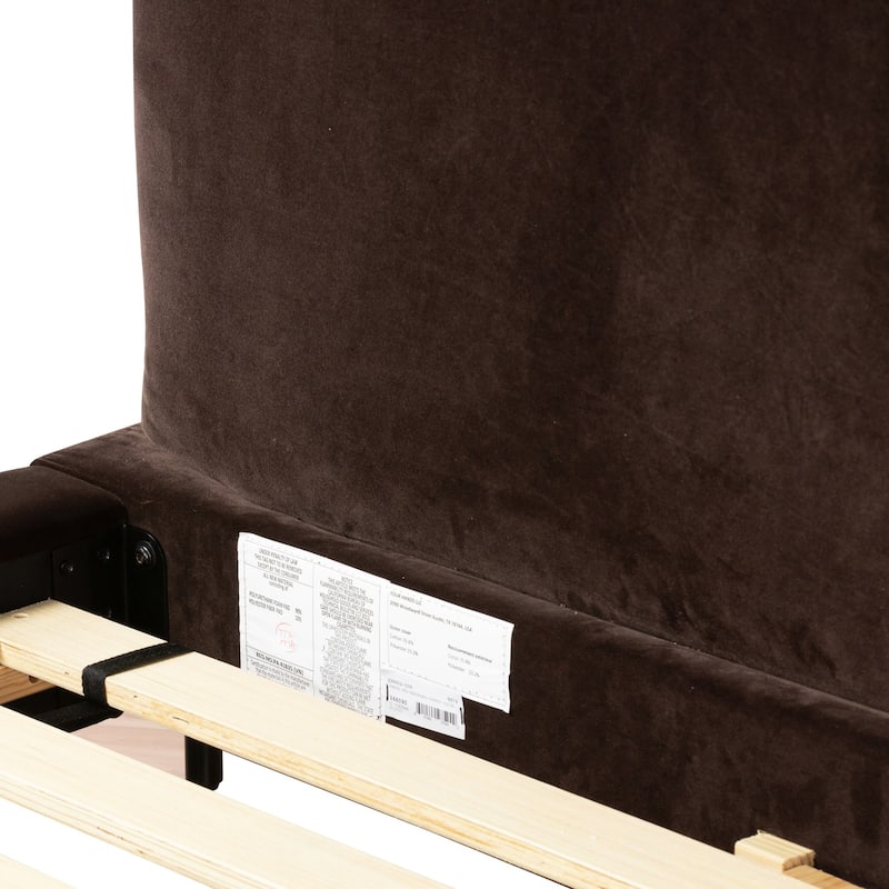 Eleanor Bed-Surrey Cocoa-King