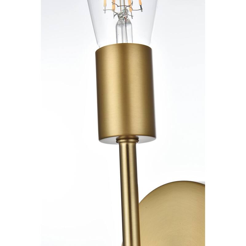 Elegant Lighting LD2356 Keely 12" Tall Bathroom Sconce