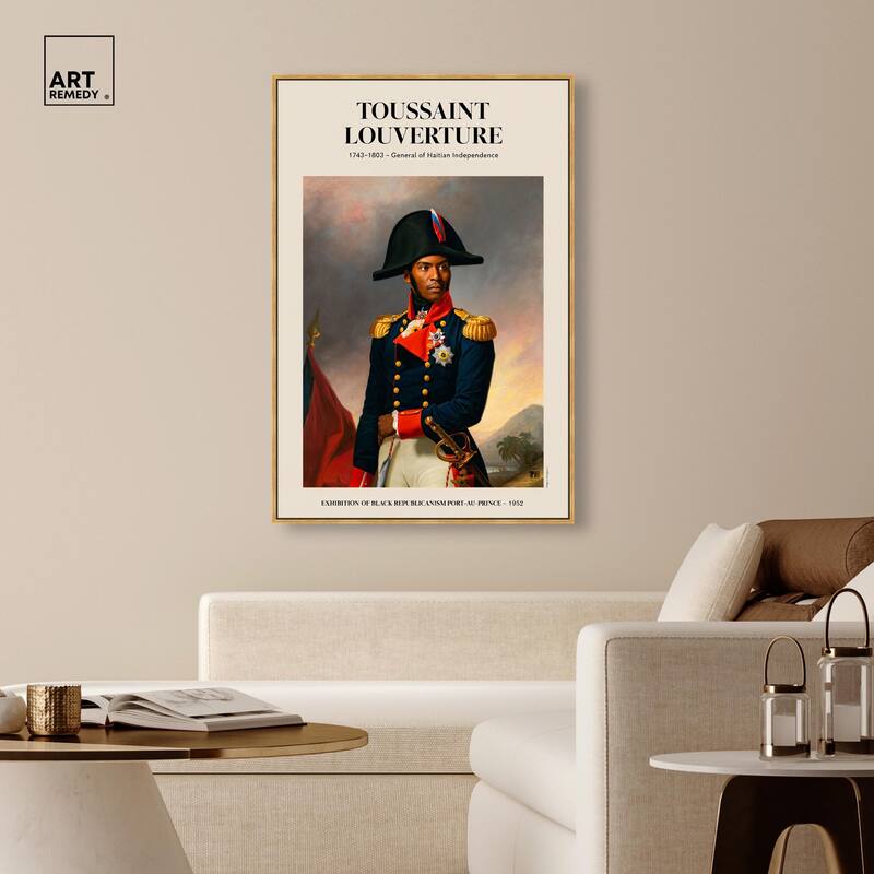 Toussant Louverture Canvas by Art Remedy