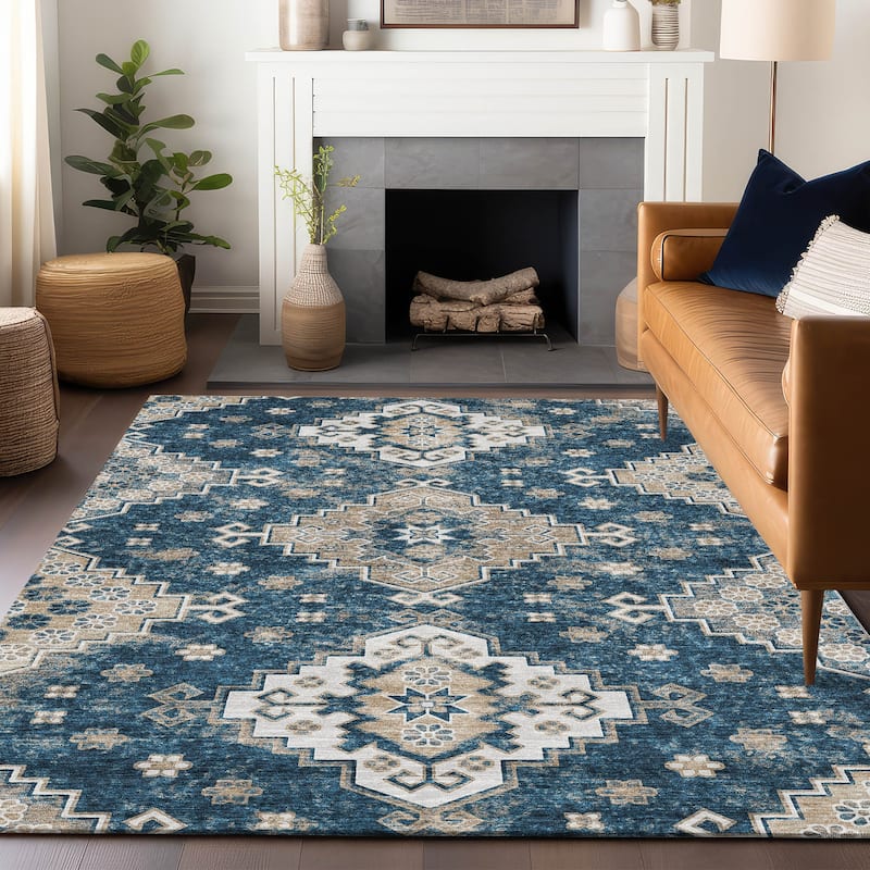 Premium Washable Super Soft Traditional Farmhouse Mayfield Rug
