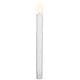 preview thumbnail 5 of 16, LED Flickering Flameless Taper Honeycomb Christmas Candles - 9.5" - Set of 2