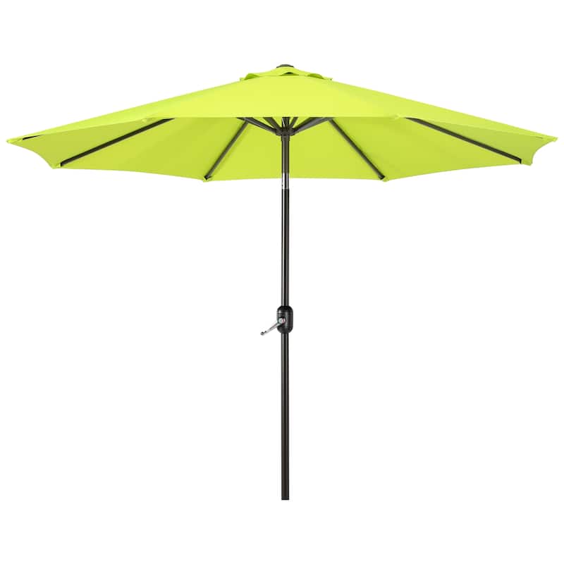 Holme 9-foot Steel Market Patio Umbrella with Tilt-and-Crank