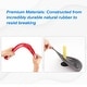 preview thumbnail 7 of 7, GSE™ Rubber Horseshoe Game Set for Kids & Adults. Horseshoe Throwing Game for Indoor and Outdoor Playing - Rubber Horseshoe Set