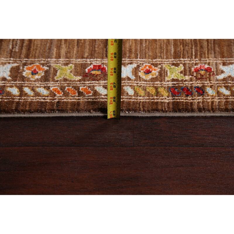 Vegetable Dye Traditional Oriental Ziegler Wool Area Rug Hand-knotted - 6'9" x 9'4"
