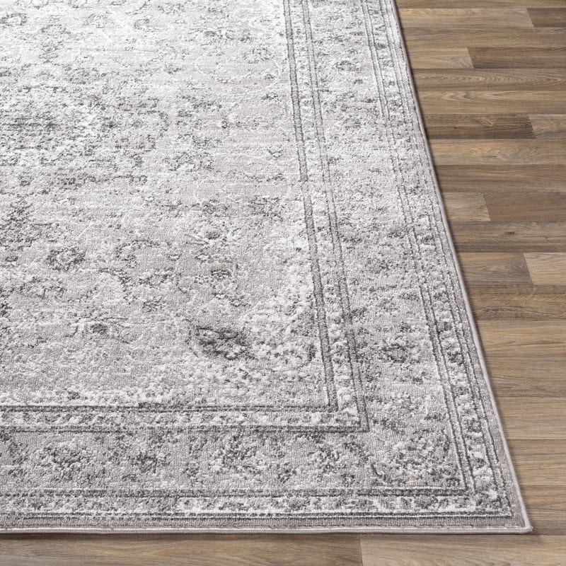 Livabliss Monte Carlo Updated Traditional Medallion Area Rug