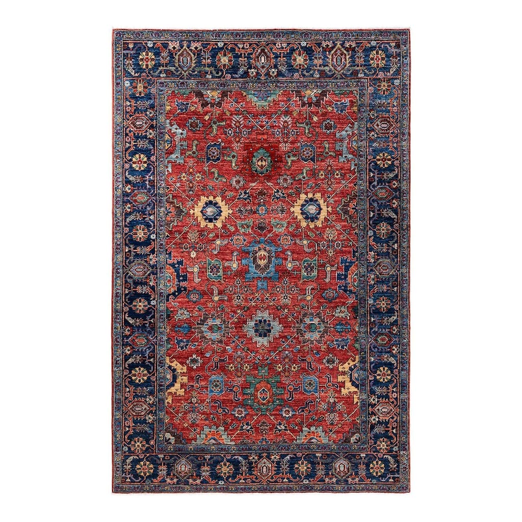 Serapi, One-of-a-Kind Hand-Knotted Area Rug - 5' 11" x 9' 3"