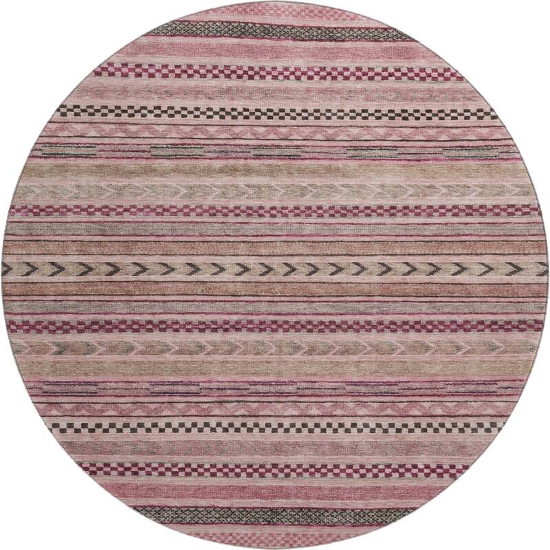 Premium Washable Super Soft Boho Stripes Mayfield Rug