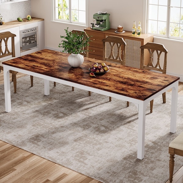 a long rectangle table
