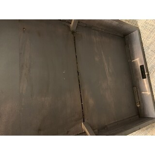 Myra Vintage Industrial Modern Rustic 47-inch Coffee Table by iNSPIRE Q Classic