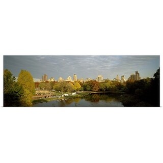 Shop Park With Buildings In The Background Central Park Manhattan New York City New York State Poster Print Overstock 16894928