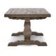 preview thumbnail 4 of 20, Kasey Reclaimed Pine Extension 84"-114" Dining Table by Kosas Home