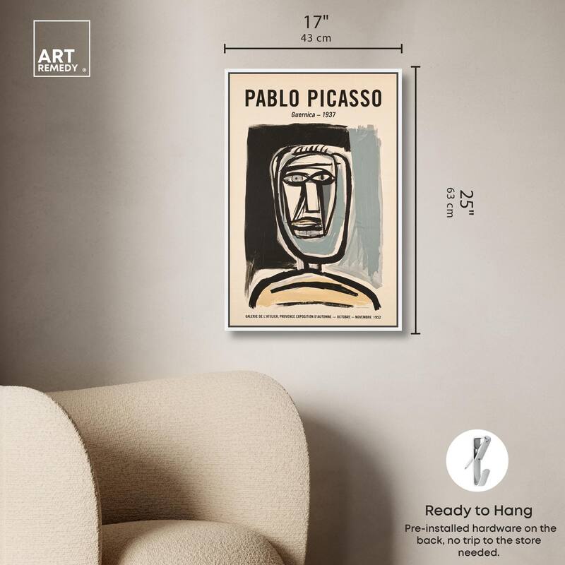 Head of Guernica Canvas by Art Remedy