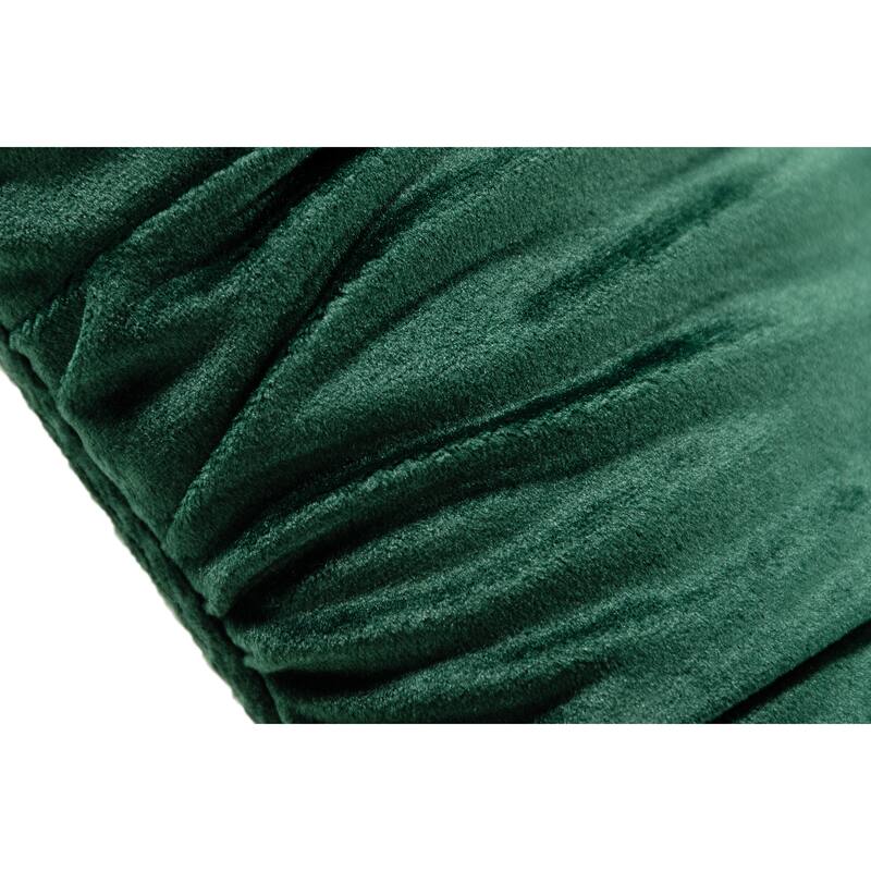 Modrest Katrina Modern Green Fabric Bench