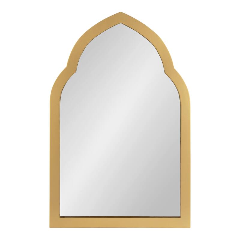 Kate and Laurel Eileen Framed Arch Mirror - 20x30 - Gold